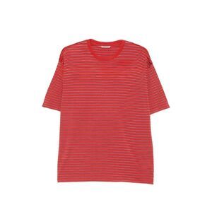 Auralee Men Wool Striped T-Shirt